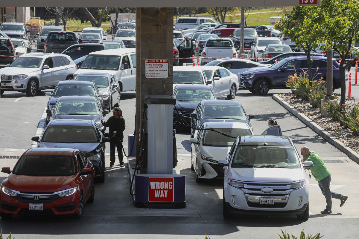 Is Newsom s 400 Gas Rebate Plan A Good One The San Diego Union Tribune