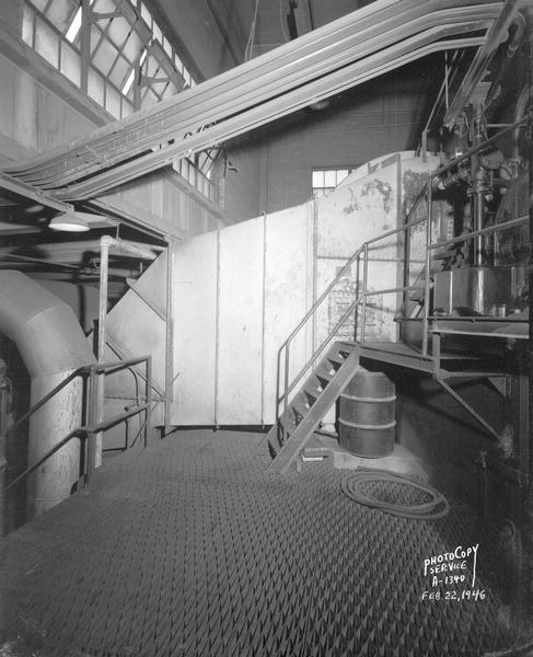 Madison Gas Electric Co Interior Photograph Wisconsin Historical 