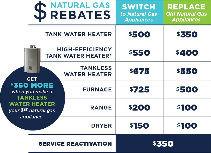 Natural Gas Appliance Rebates Florida Natural Gas Rebates Ask4Gas