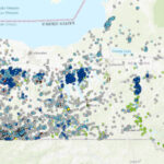 New York State Oil Gas Well Drilling Patterns Over Time