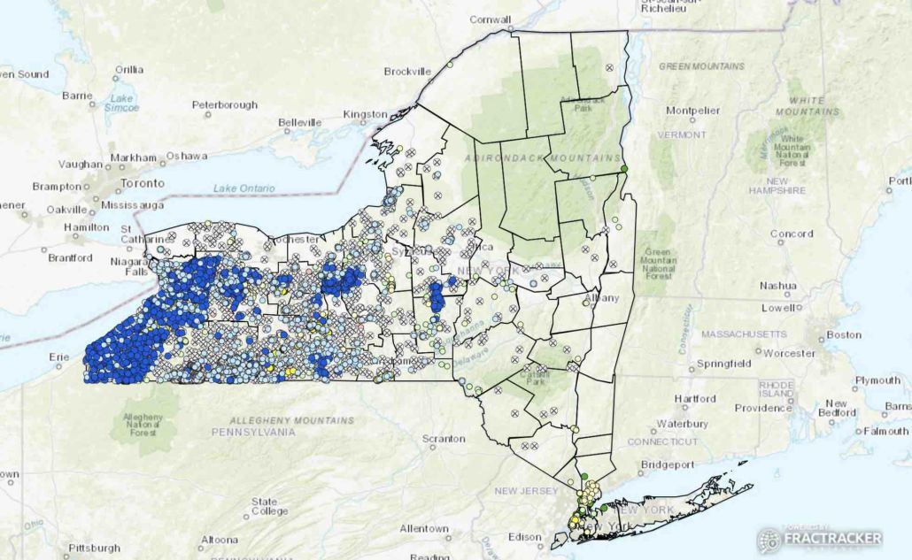 New York State Oil Gas Wells 2020 Update FracTracker Alliance