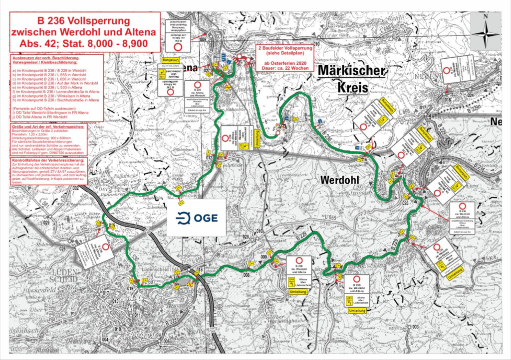 OGE To Install New Gas Pipeline Section In Altena OGE