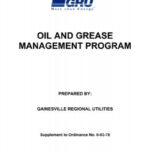 Oil And Grease Manual Gainesville Regional Utilities