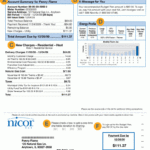 Return To Comparing Your Old And New Bill