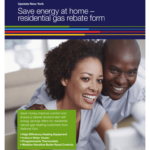 Save Energy At Home Residential Gas Rebate Form