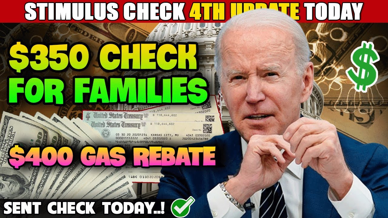 Stimulus Check 4th Update MARCH 26th 2022 350 CHECK FOR FAMILIES Stimulus Check 4th Update MARCH 26th 2022 350 CHECK FOR FAMILIES