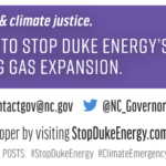 Urge Governor Cooper To Stop Duke Energy s Gas Expansion NC WARN