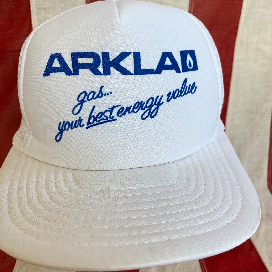 Vintage 80s Arkla Gas Mesh Trucker Hat Etsy Vintage 80s Arkla Gas Mesh Trucker Hat Etsy