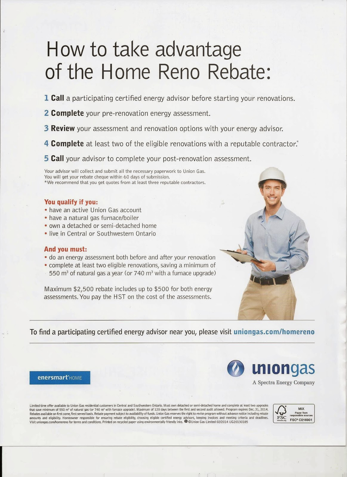 Winter Wonderland Home Renovations Rebate From Union Gas Winter Wonderland Home Renovations Rebate From Union Gas