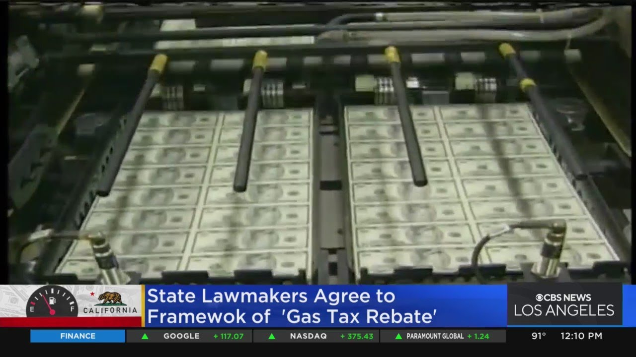 Californians To Receive Up To 1 050 From Gas Tax Rebate YouTube Californians To Receive Up To 1 050 From gas Tax Rebate YouTube