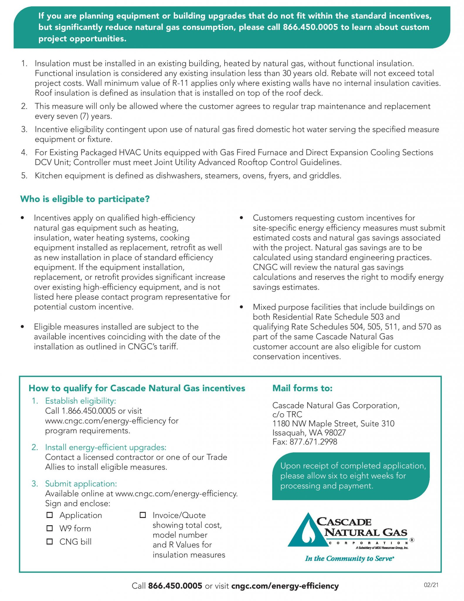 Cascade Natural Gas Conservation Rebates For Businesses Mount Vernon Cascade Natural Gas Conservation Rebates For Businesses Mount Vernon