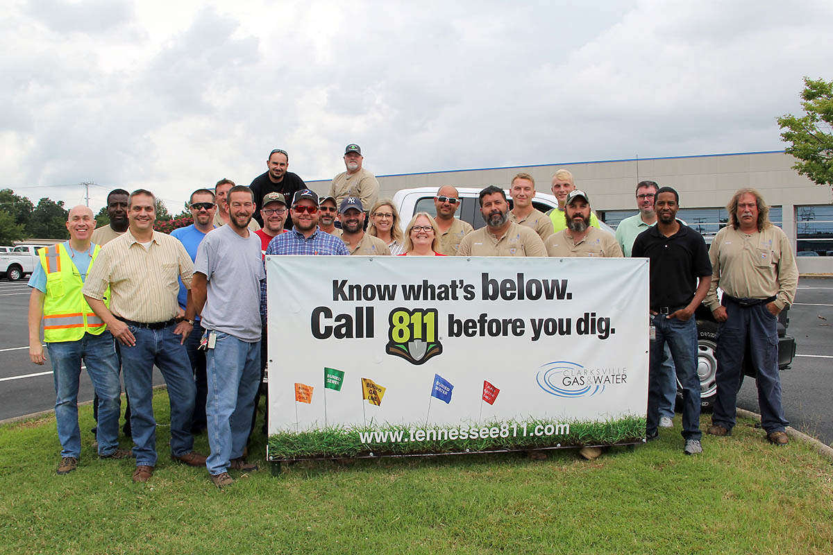 Clarksville Gas And Water Department Says Before You Dig Call 811 Clarksville Gas And Water Department Says Before You Dig Call 811