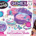 Cra Z Art Shimmer n Sparkle Gemex Gel To Gems Magic Shell PlaySet