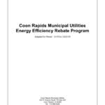 CRMU Energy Efficiency Rebate Program For 2015
