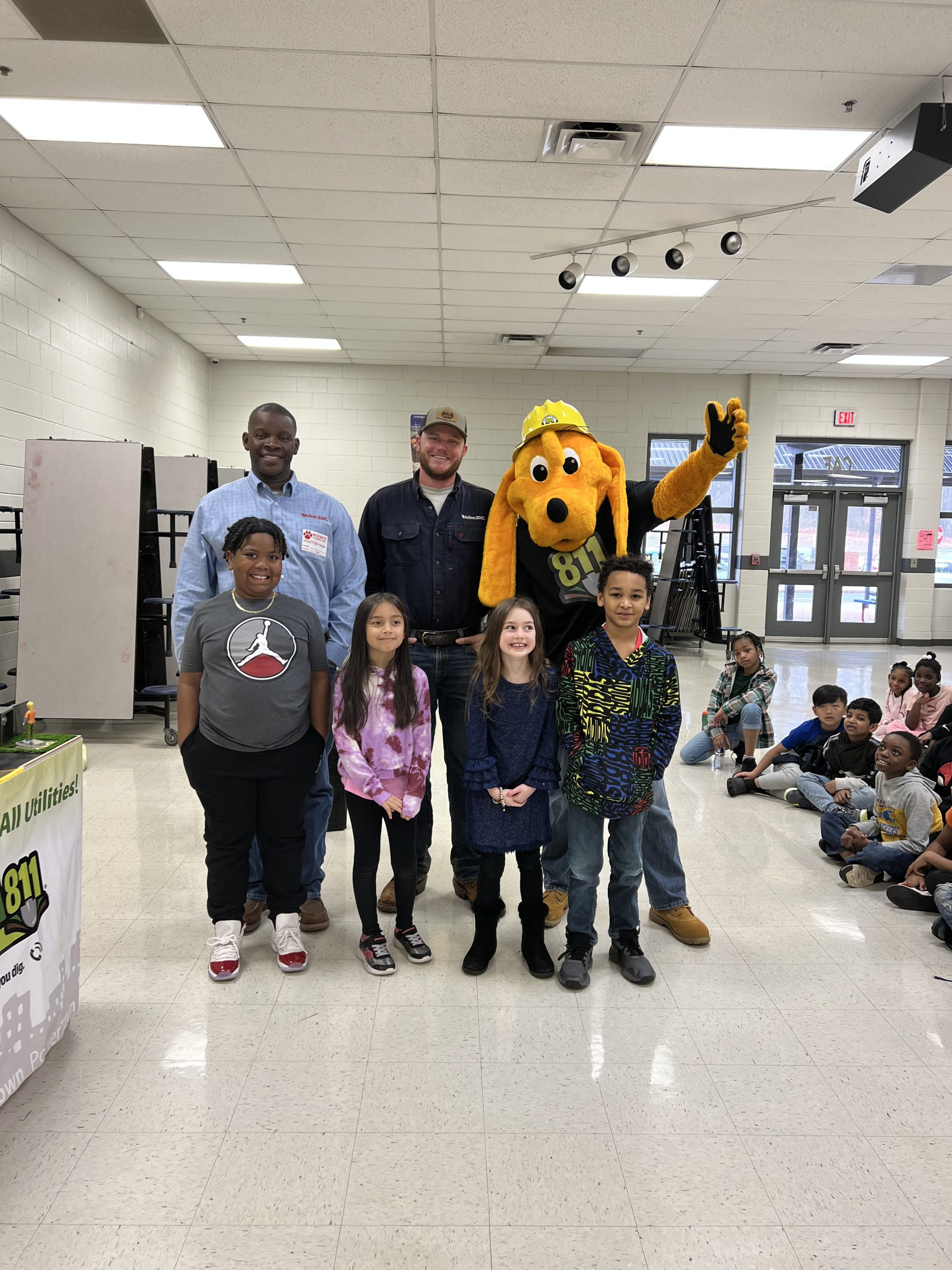 Digger Ms Maria And Walton EMC Gas Visited Monroe Elementary School Digger Ms Maria And Walton EMC Gas Visited Monroe Elementary School