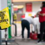 Fight Breaks Out At North Carolina Gas Pump Moment Motorists SPIT At