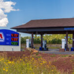 FLAGSTAFF AZ SEPTEMBER 2 2022 A Marathon Gas Station In Arizona