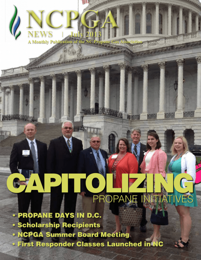 July 2013 North Carolina Propane Gas Association July 2013 North Carolina Propane Gas Association