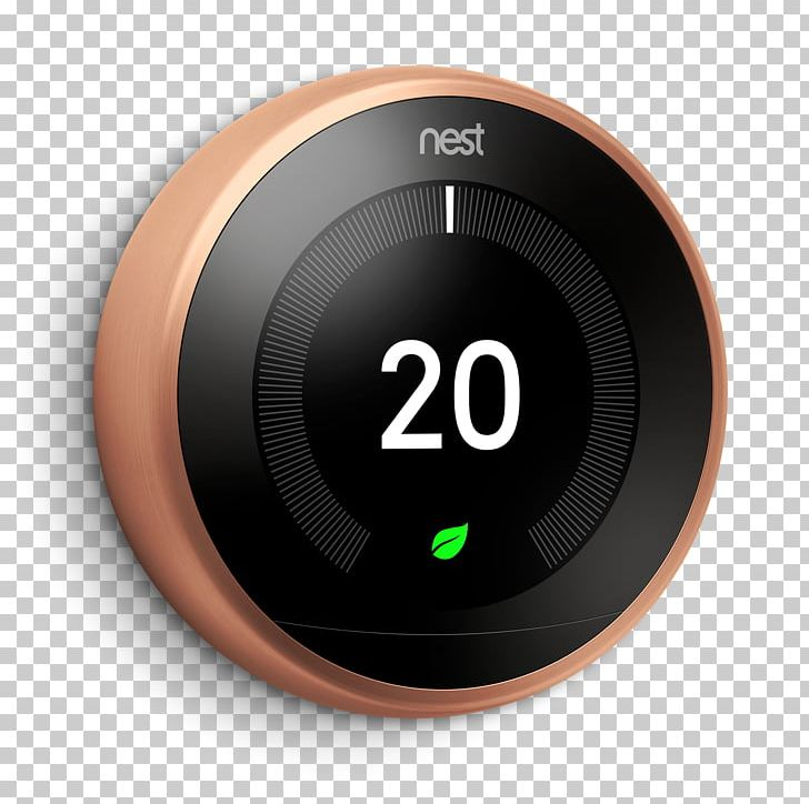 Nest Learning Thermostat Nest Labs Smart Thermostat Natural Gas PNG 