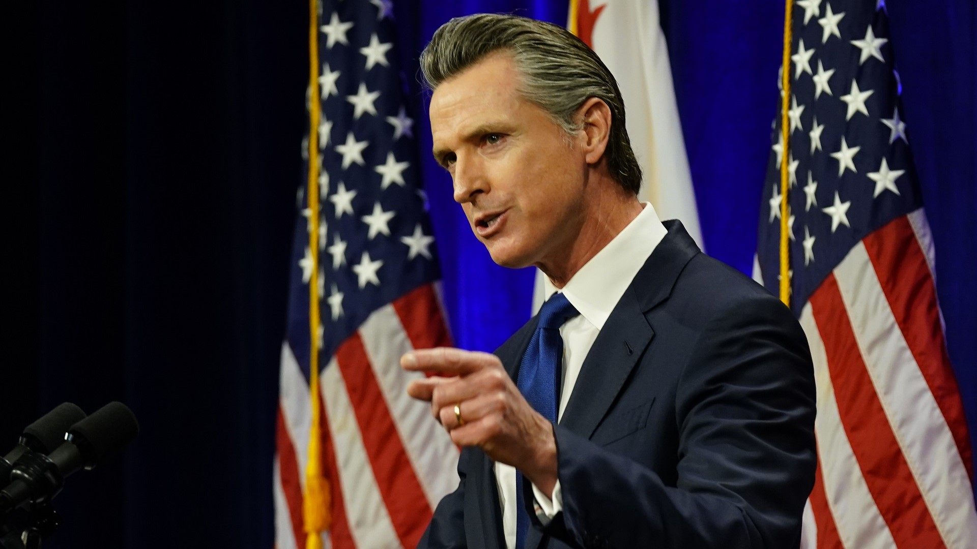 Newsom Proposes California Gas Rebate To Combat Rising Prices At The Newsom Proposes California Gas Rebate To Combat Rising Prices At The
