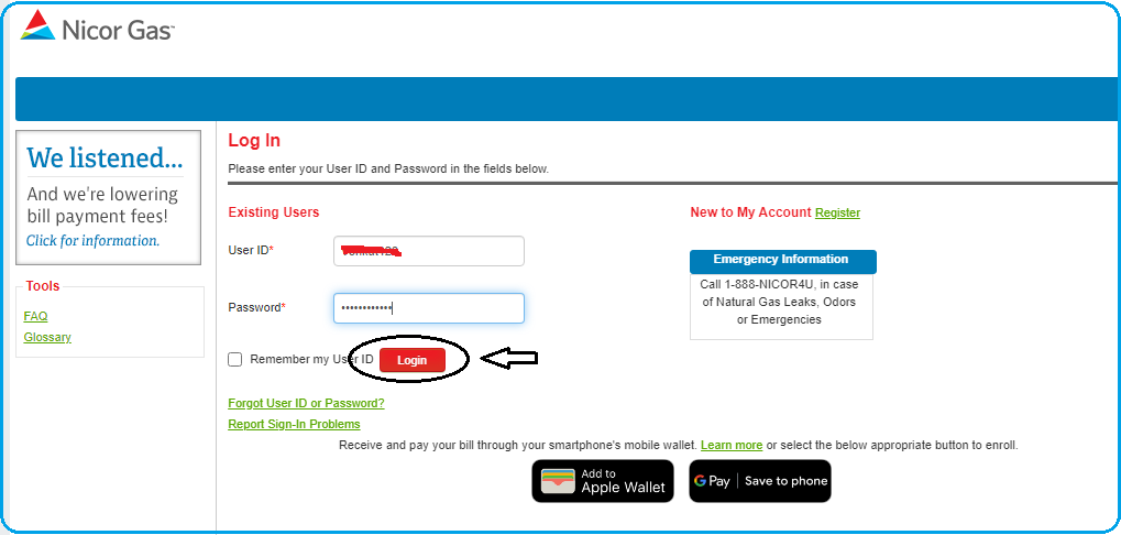 Nicor Gas Login App Www nicorgas Bill Pay Online Phone Number