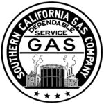 Old Gas Logo CGR105 Logo Pinterest California Gas Company And Logos