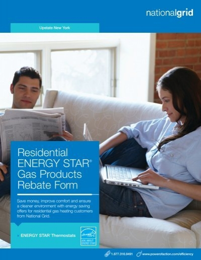 Residential ENERGY STAR Gas Products Rebate National Grid
