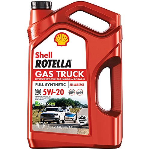 Shell Rotella Gas Truck Full Synthetic 5W 20 Motor Oil For Pickups And Shell Rotella Gas Truck Full Synthetic 5W 20 Motor Oil For Pickups And