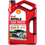 Shell Rotella Gas Truck Full Synthetic Engine Oil 0W 20 5 Qt