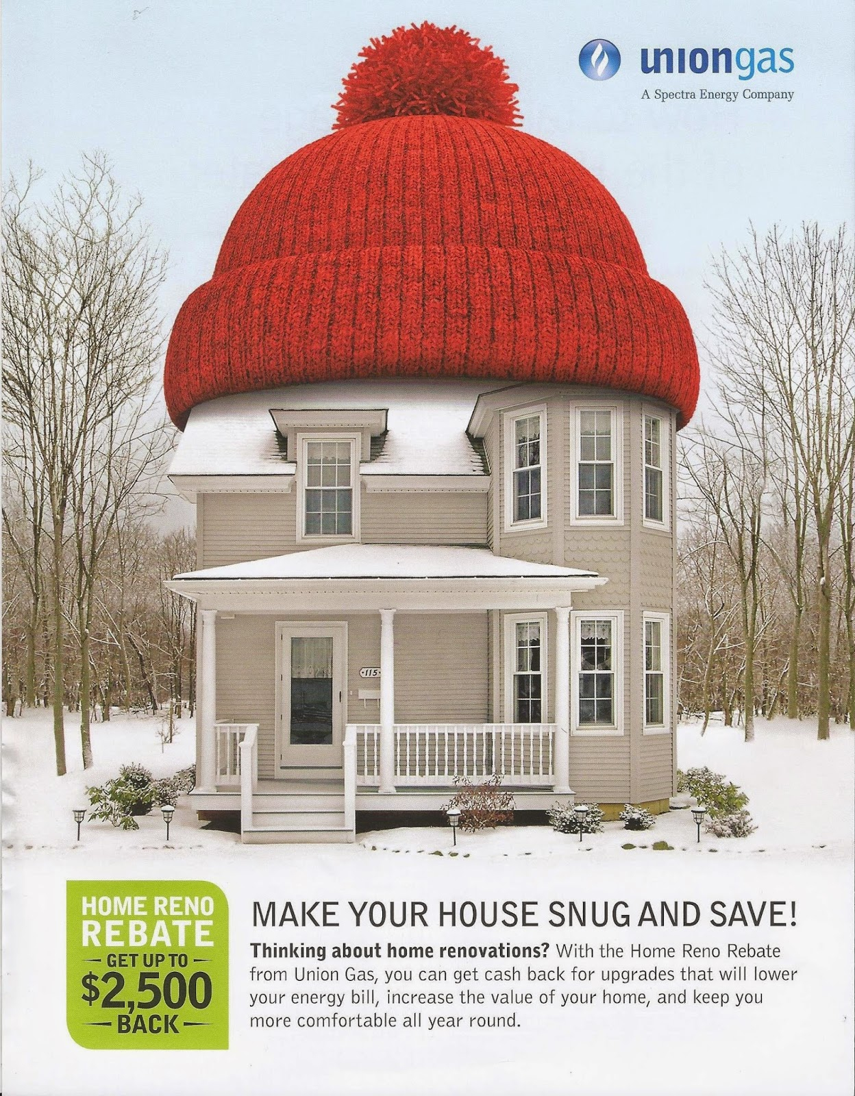 Winter Wonderland Home Renovations Rebate From Union Gas Winter Wonderland Home Renovations Rebate From Union Gas